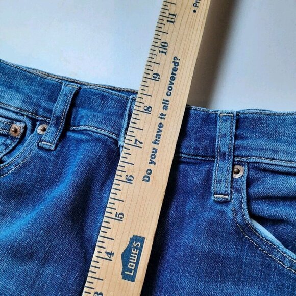 Polo Ralph Lauren Tompkins Skinny Crop Jeans Womens 27 Stretch Ripped Raw Hems - Picture 11 of 13